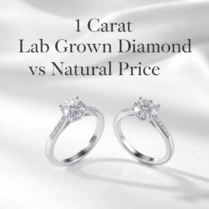 1 Carat Lab Grown Diamond vs Natural Price